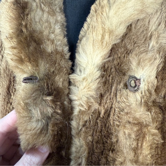 ✨VINTAGE✨ Beaver Fur Long Coat, c. 1940s/50s - Picture 9 of 12